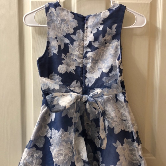 Girls Size 8 Flower Print Dress - Picture 3 of 7